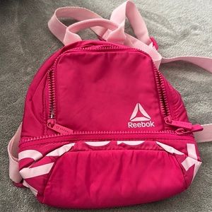 Reebok mini pink backpack